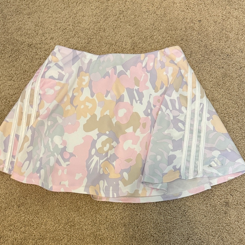 Adidas Multicolor Camouflage Skirt with shorts